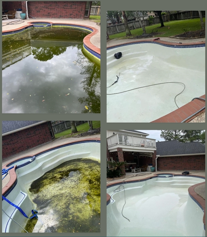 Pool Drain And Clean