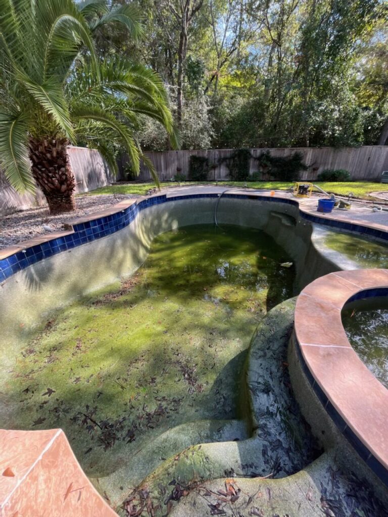 Pool Before Acid Wash